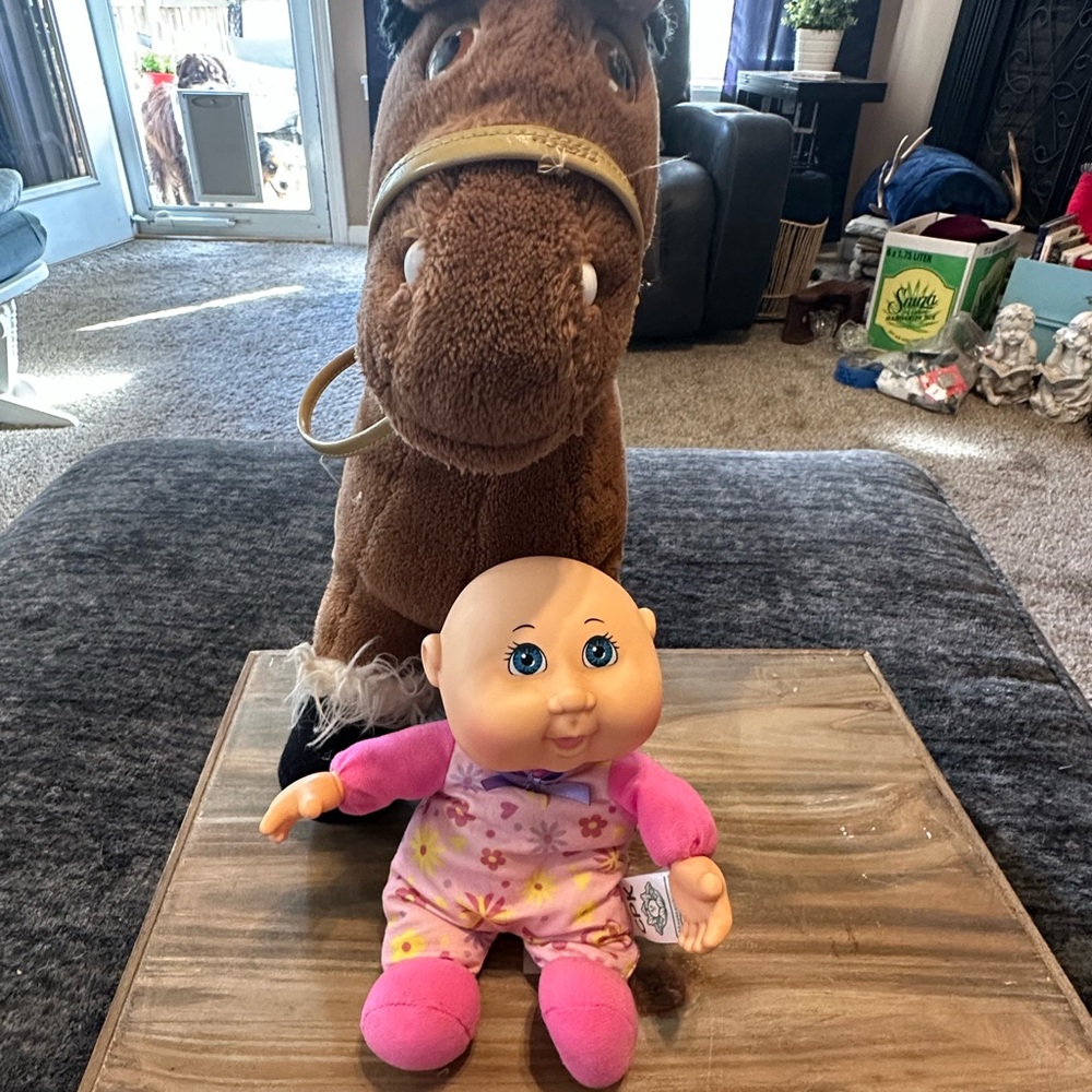 CPK Zola Maya and original plush horse